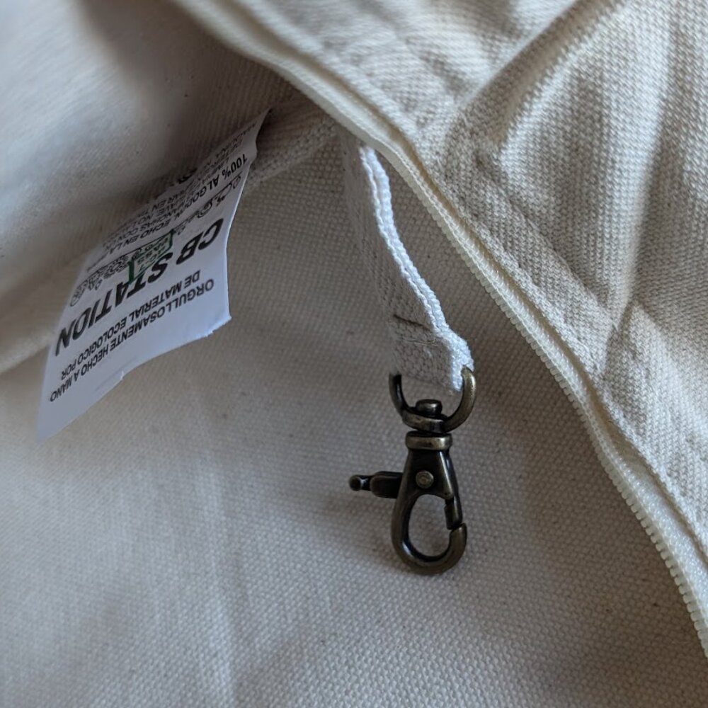 CB Station New without Tag Pickleball Canvas Tote Medium - Picture 6 of 11